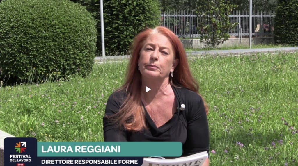 Laura Reggiani, direttrice responsabile della rivista Forme