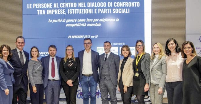 Evento Danone parità di genere