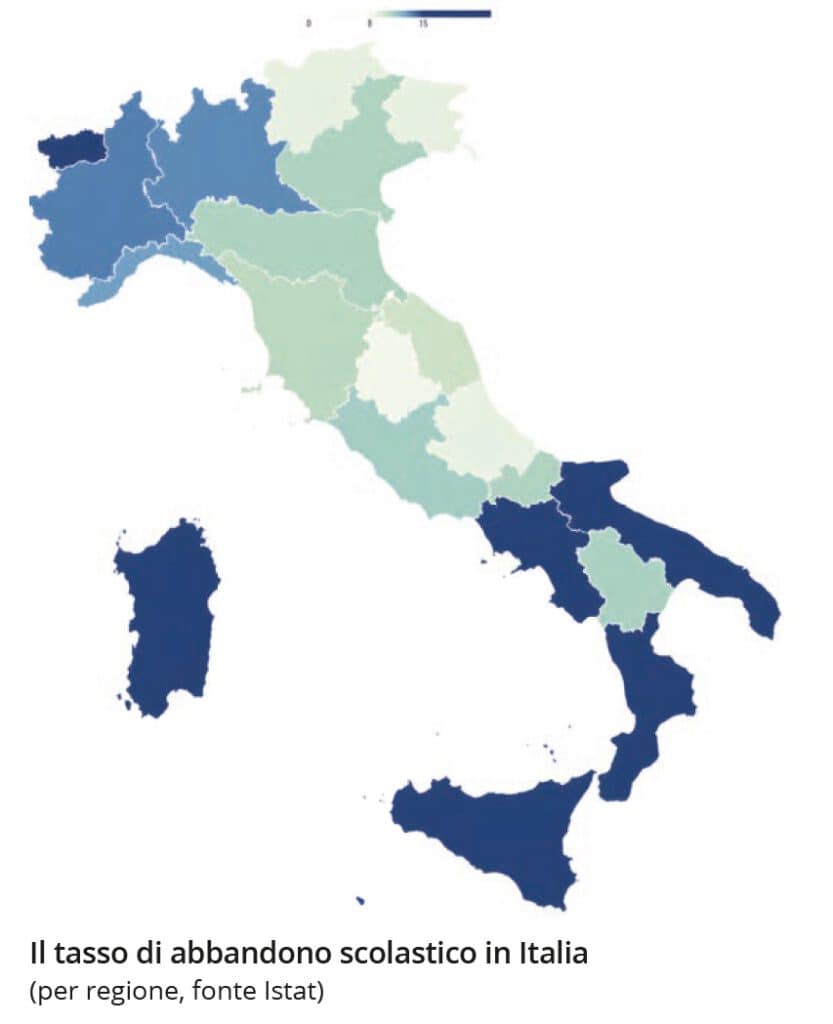 Povertà educativa: il tasso di abbandono scolastico in Italia