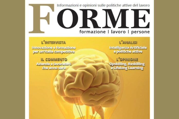 Cover del numero di Forme 30 pubblicato a gennaio 2025